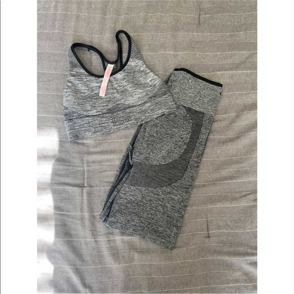 PINK SEAMLESS SET SEAMLESS SET